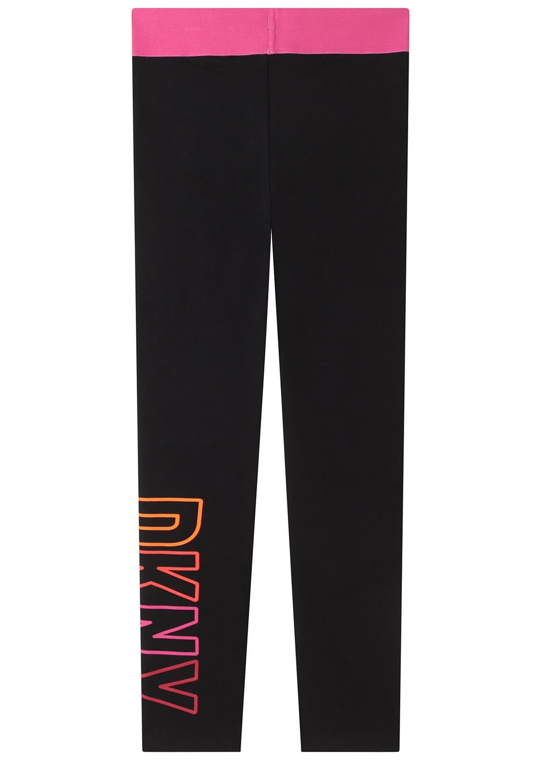 DKNY D34A63-09B Legginsy dziewczynka kolor czarny -  - #tag1# - #tag2# - #tag3# - #tag4#