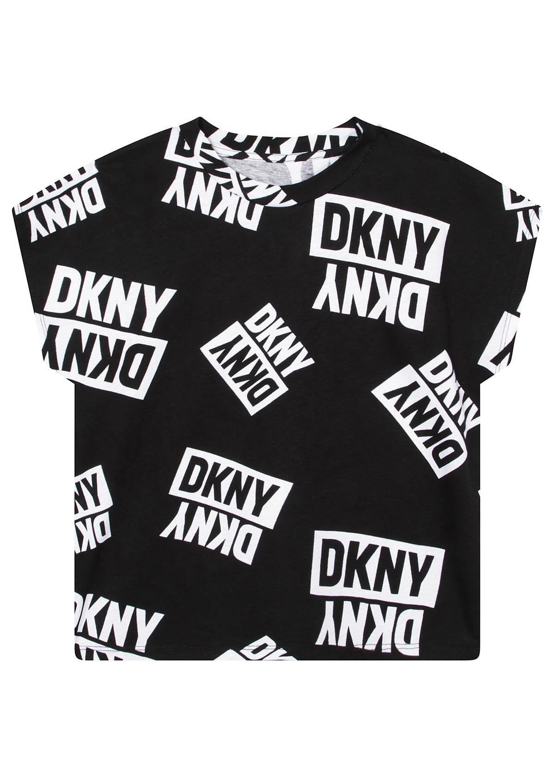 DKNY D35S27-M41 T-shirt dziewczynka kolor czarny -  - #tag1# - #tag2# - #tag3# - #tag4#