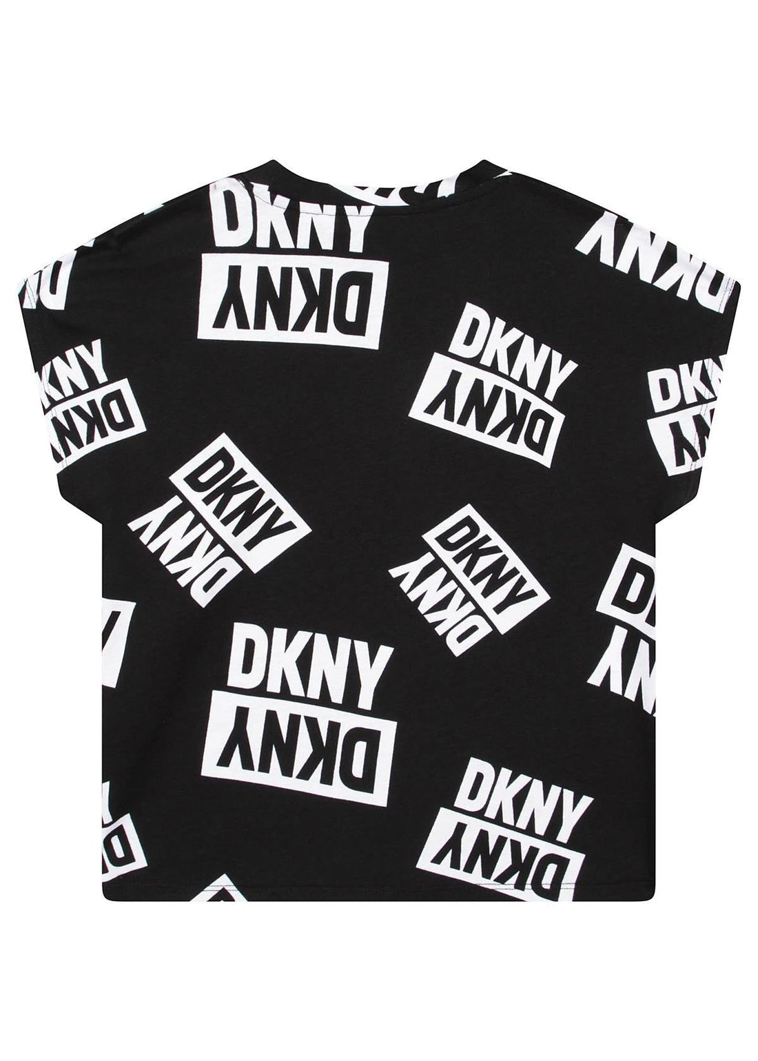 DKNY D35S27-M41 T-shirt dziewczynka kolor czarny -  - #tag1# - #tag2# - #tag3# - #tag4#