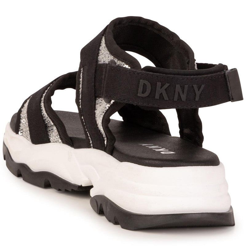 DKNY D39068-016 Sandały dla dziewczynek kolor czarny -  - #tag1# - #tag2# - #tag3# - #tag4#