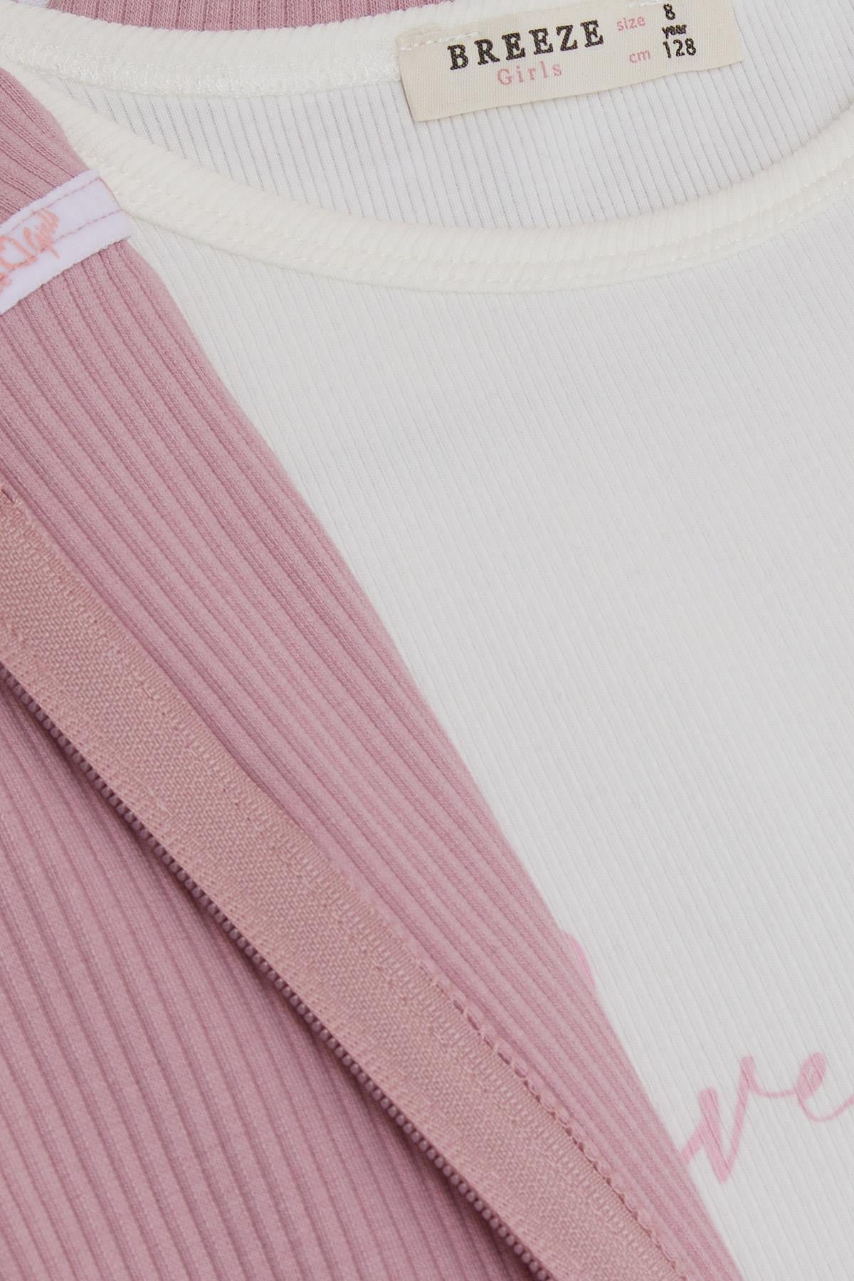 Dres 3 Cz dziewczynka pudrowy róż 19103-8724 GKMOD -  - #tag1# - #tag2# - #tag3# - #tag4#