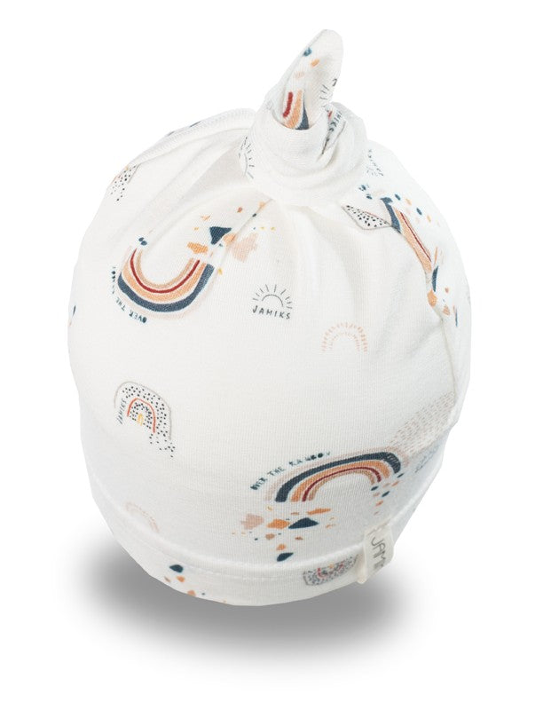 INGMAR Czapka dla chłopców Jamiks JWD027-4 kolor krem/pomarańcz -  - #tag1# - #tag2# - #tag3# - #tag4#