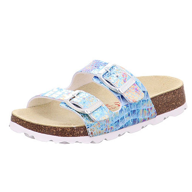 Klapki dla dziewczynek Superfit 1-800111-8010 kolor niebieski -  - #tag1# - #tag2# - #tag3# - #tag4#