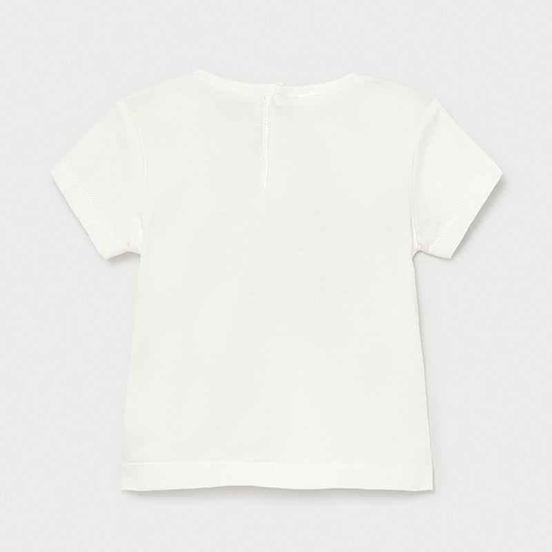 Koszulka z krótkim rękawem dziewczęca Mayoral 105-32 Kremowy -  - #tag1# - #tag2# - #tag3# - #tag4#