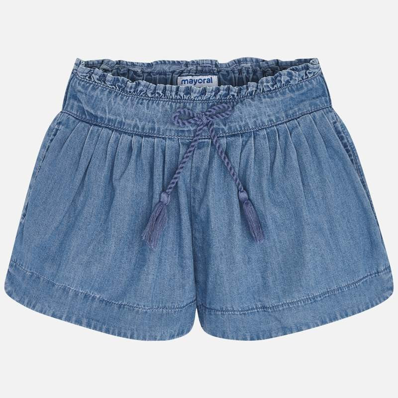 Krótkie spodenki jeans dla dziewczynki Mayoral 3282-5 niebieskie -  - #tag1# - #tag2# - #tag3# - #tag4#