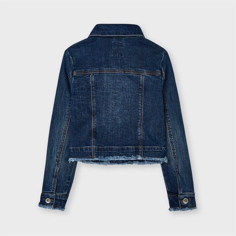 Kurtka jeansowa dla dziewczynki Mayoral 6470-59 Granatowy -  - #tag1# - #tag2# - #tag3# - #tag4#