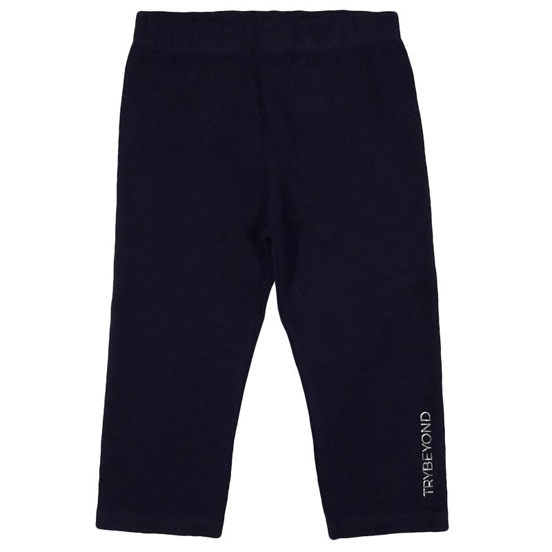 Leginsy gładkie dla dziewczynek Birba&Trybeyond 22194-75G kolor granat -  - #tag1# - #tag2# - #tag3# - #tag4#