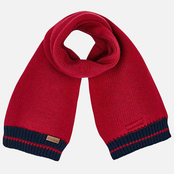 Mayoral 10444-37 Szalik chłopięcy ciepły bordo -  - #tag1# - #tag2# - #tag3# - #tag4#