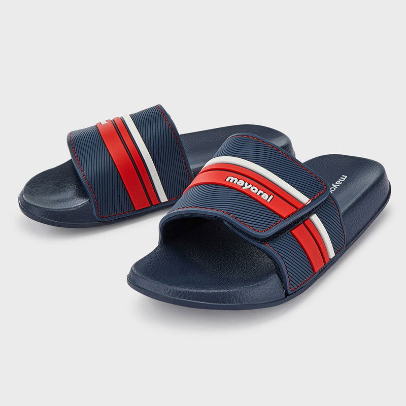 Mayoral 22-45409-015 Klapki na rzepy chłopiec 45409-15 granatowy -  - #tag1# - #tag2# - #tag3# - #tag4#