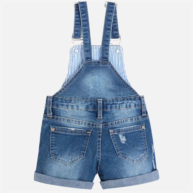 Mayoral 3623-62 Ogrodniczki krótkie jeans  kolor Ciemny -  - #tag1# - #tag2# - #tag3# - #tag4#