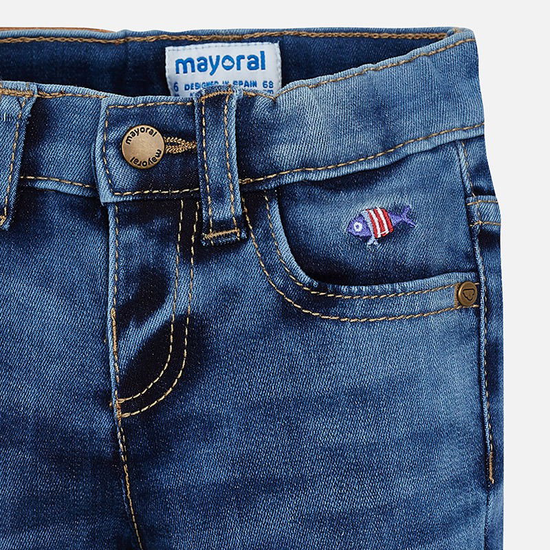 Mayoral 503-15 Spodnie jeans chłopięce kolor niebieski -  - #tag1# - #tag2# - #tag3# - #tag4#