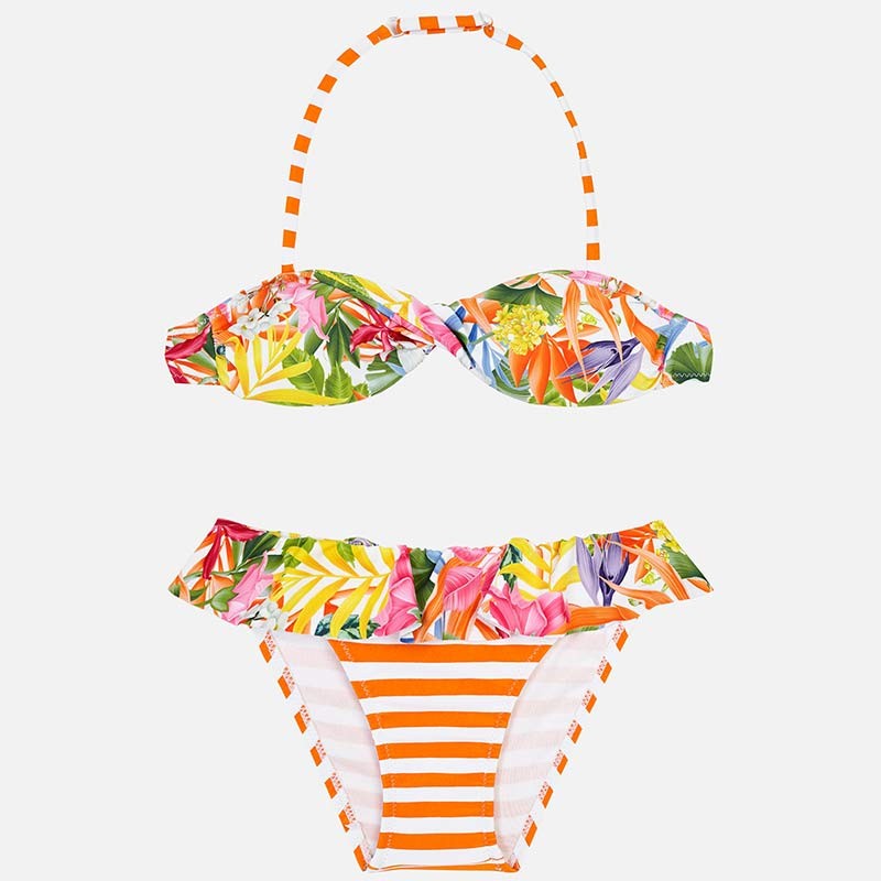 Mayoral 6711-87 Bikini z nadrukiem dziecięce Pomarańcz -  - #tag1# - #tag2# - #tag3# - #tag4#