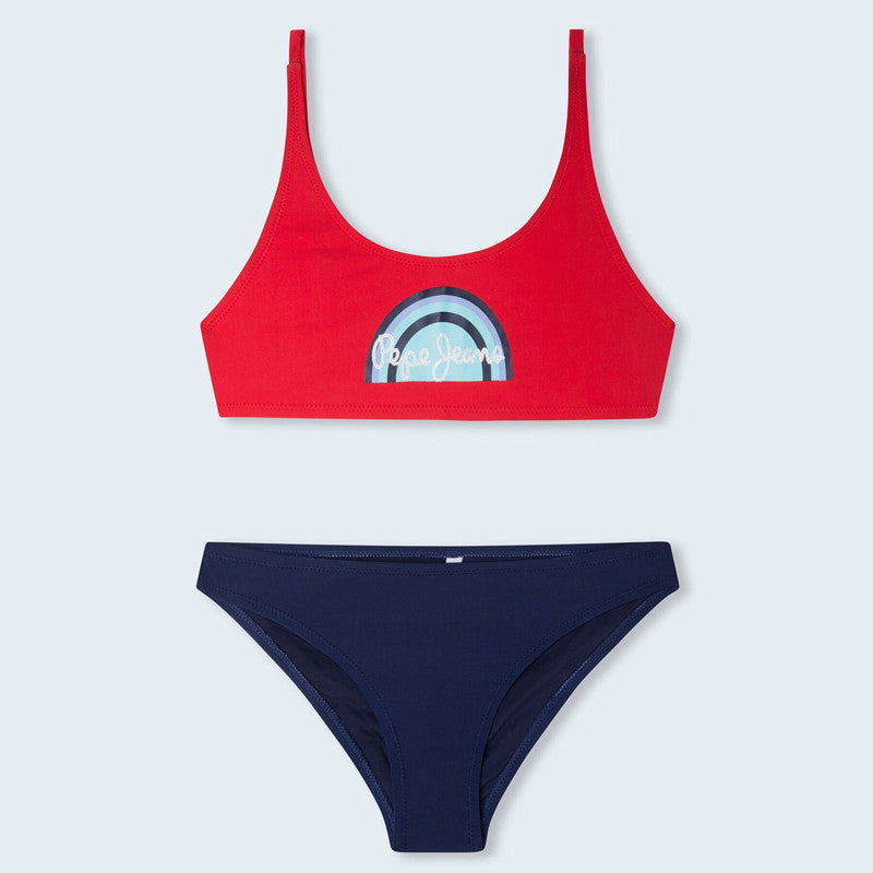 Pepe Jeans Bikini JESSA BIKINI junior dziewczyna PGB10365-255 czerwony -  - #tag1# - #tag2# - #tag3# - #tag4#