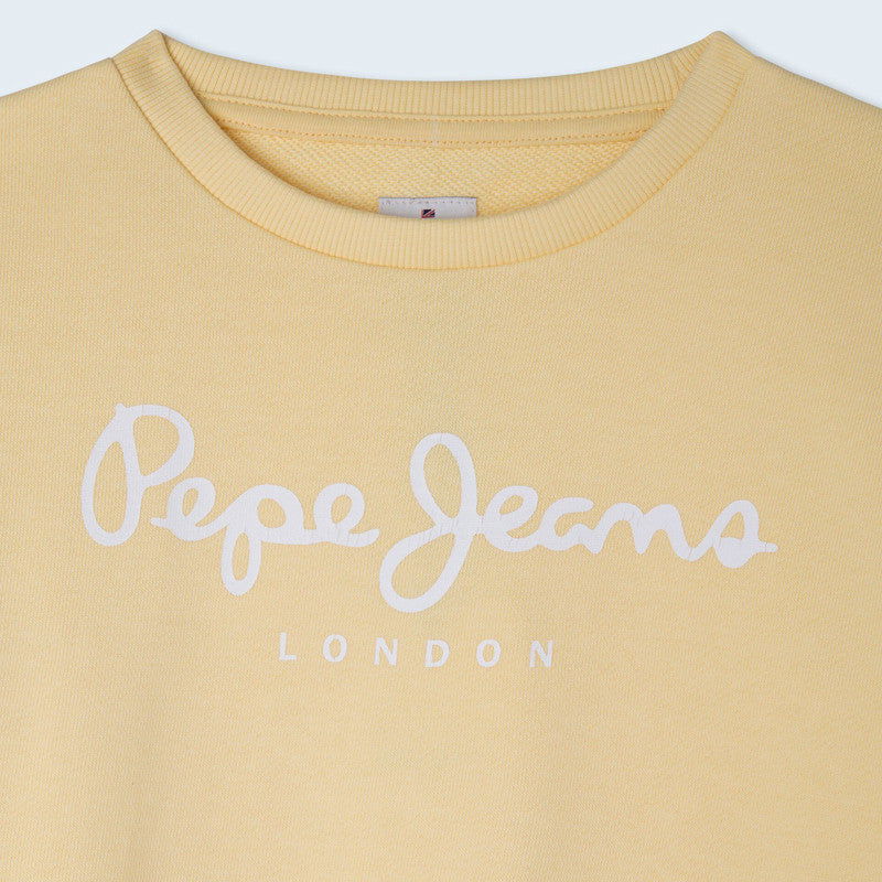 Pepe Jeans Bluza ROSE junior dziewczyna PG581246-037 żółty -  - #tag1# - #tag2# - #tag3# - #tag4#