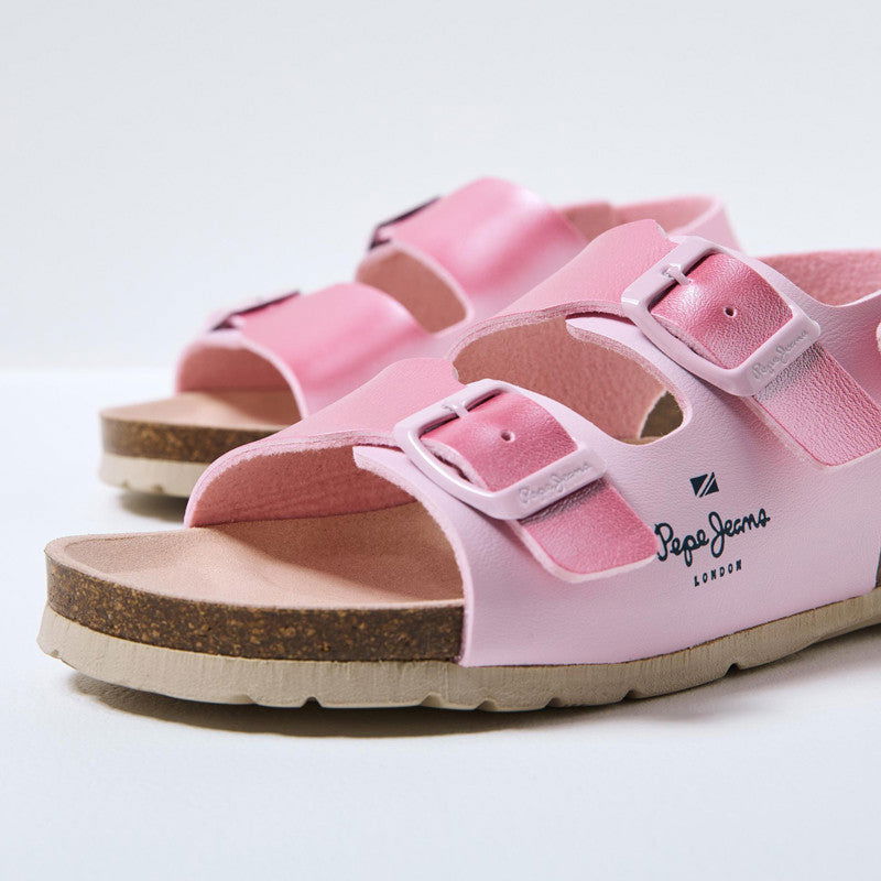 Pepe Jeans Sandały BIO CORP GIRL K junior girl PGS90186-325 różowy -  - #tag1# - #tag2# - #tag3# - #tag4#