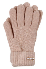 Rękawiczki dziewczęce morela Euro Gloves B-84-91025