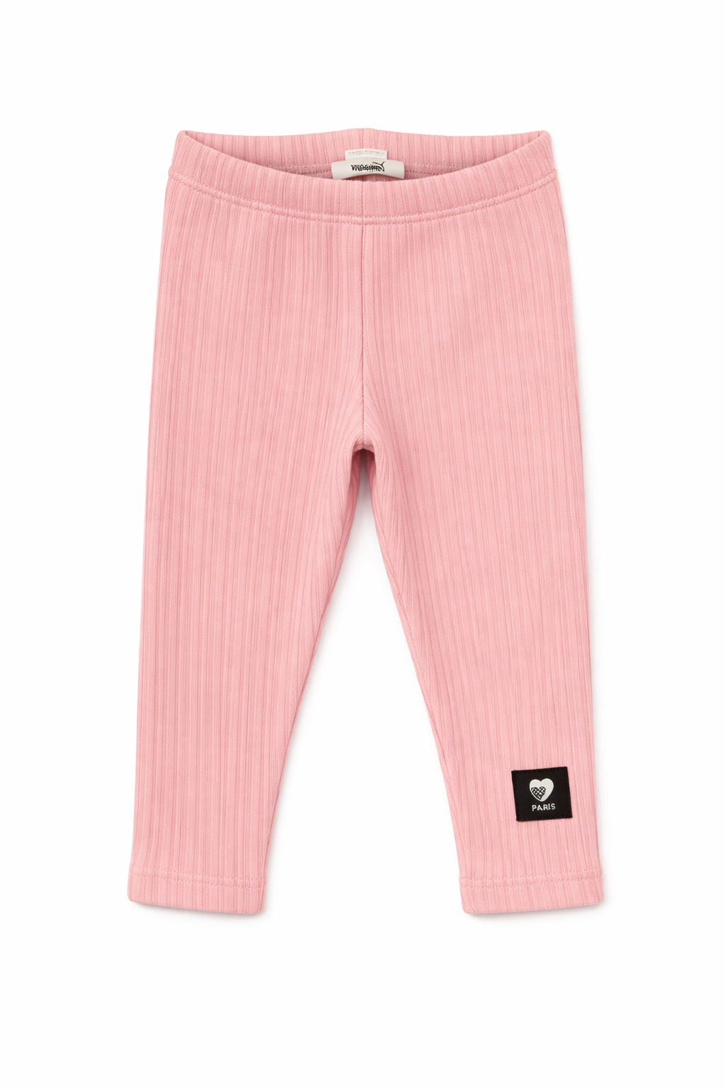 Getry prążek bawełniane dziewczęce róż Breeze 22715-3326-40