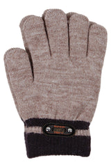 Rękawiczki Claccic chłopięcy beż Euro Gloves D-298-91025