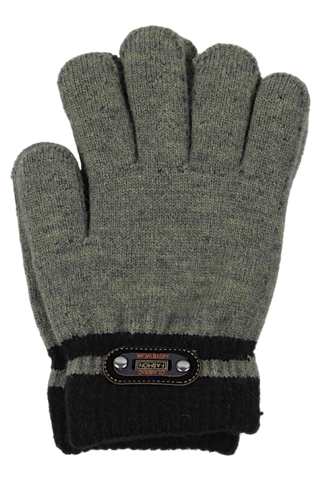 Rękawiczki chłopięce oliwka Euro Gloves D-298-91025