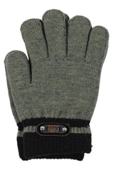 Rękawiczki chłopięce oliwka Euro Gloves D-298-91025