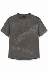 T-shirt dekatyzowany COLD DYE chłopięca szary Despacito 6071-29526