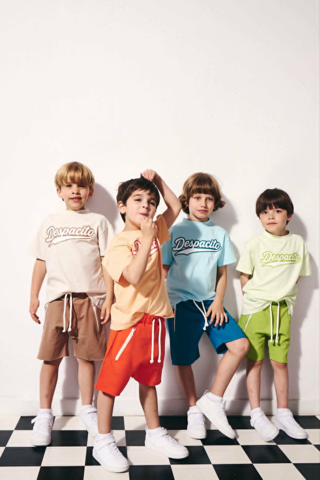 T-shirt chłopięcy pomarańczowy Despacito 6068-29526-51