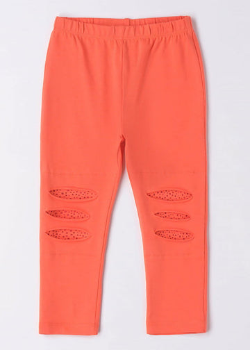 iDO 46345-2137 Długie leginsy dziewczynka kolor koral -  - #tag1# - #tag2# - #tag3# - #tag4#