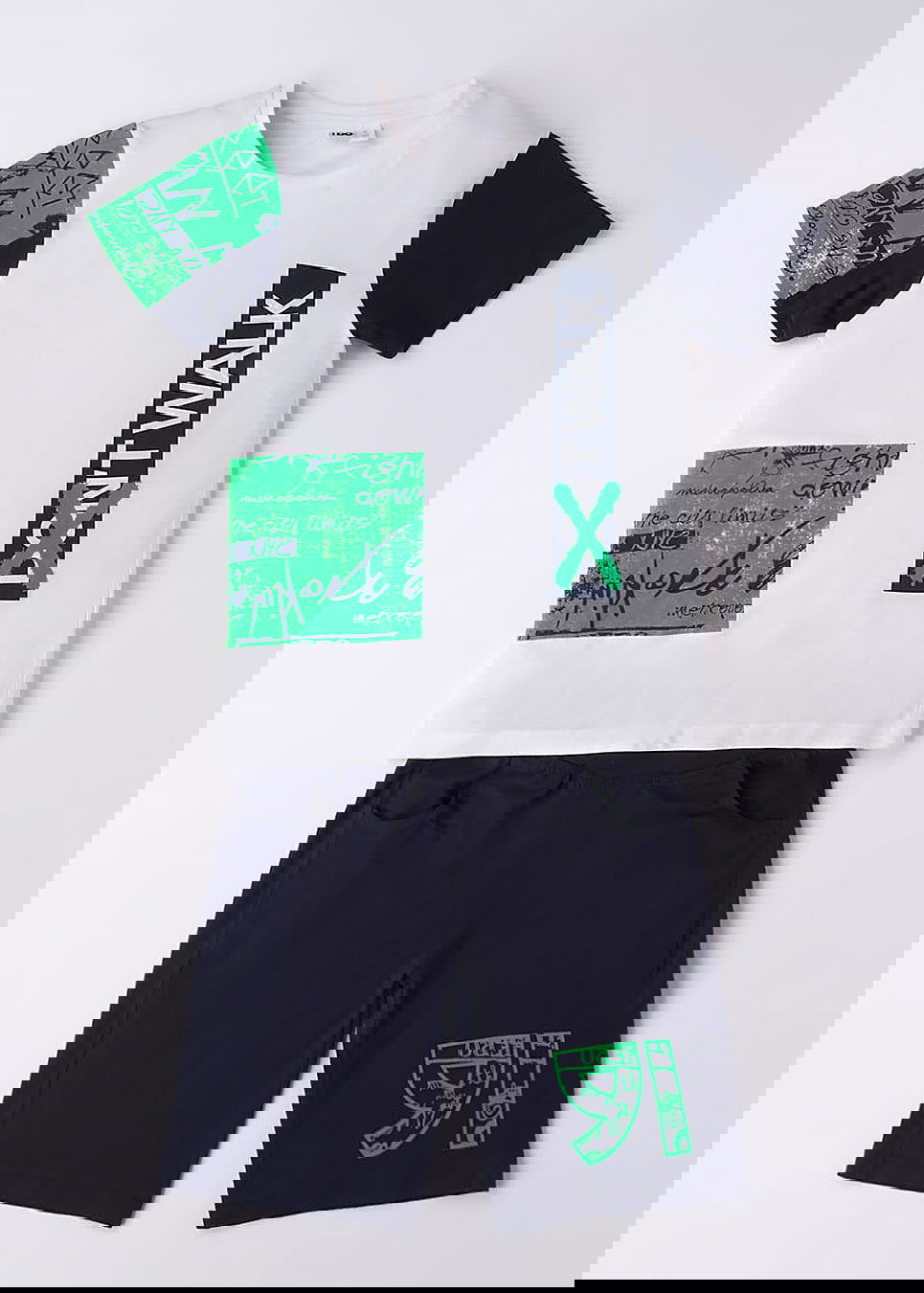 iDO 46843-0113 Komplet dwuczęściowy chłopiec kolor biały -  - #tag1# - #tag2# - #tag3# - #tag4#