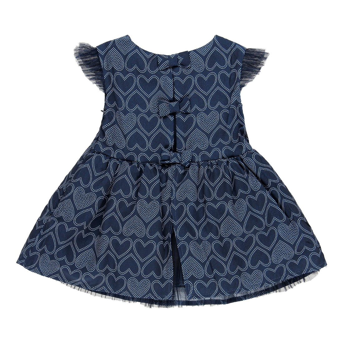 Dress for girls Boboli 709129-9336 navy blue