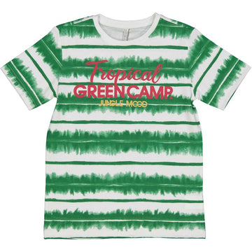 short sleeve t-shirt for boys Birba&amp;Trybeyond 24469-92Z color white/green