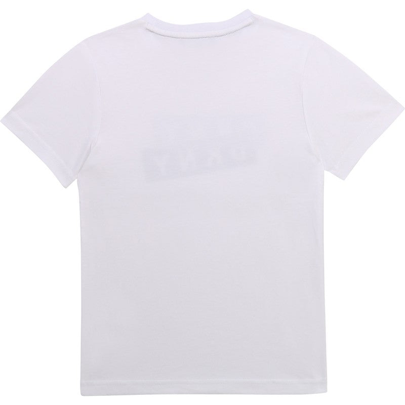 T-shirt for boys DKNY D25D27-10B color white