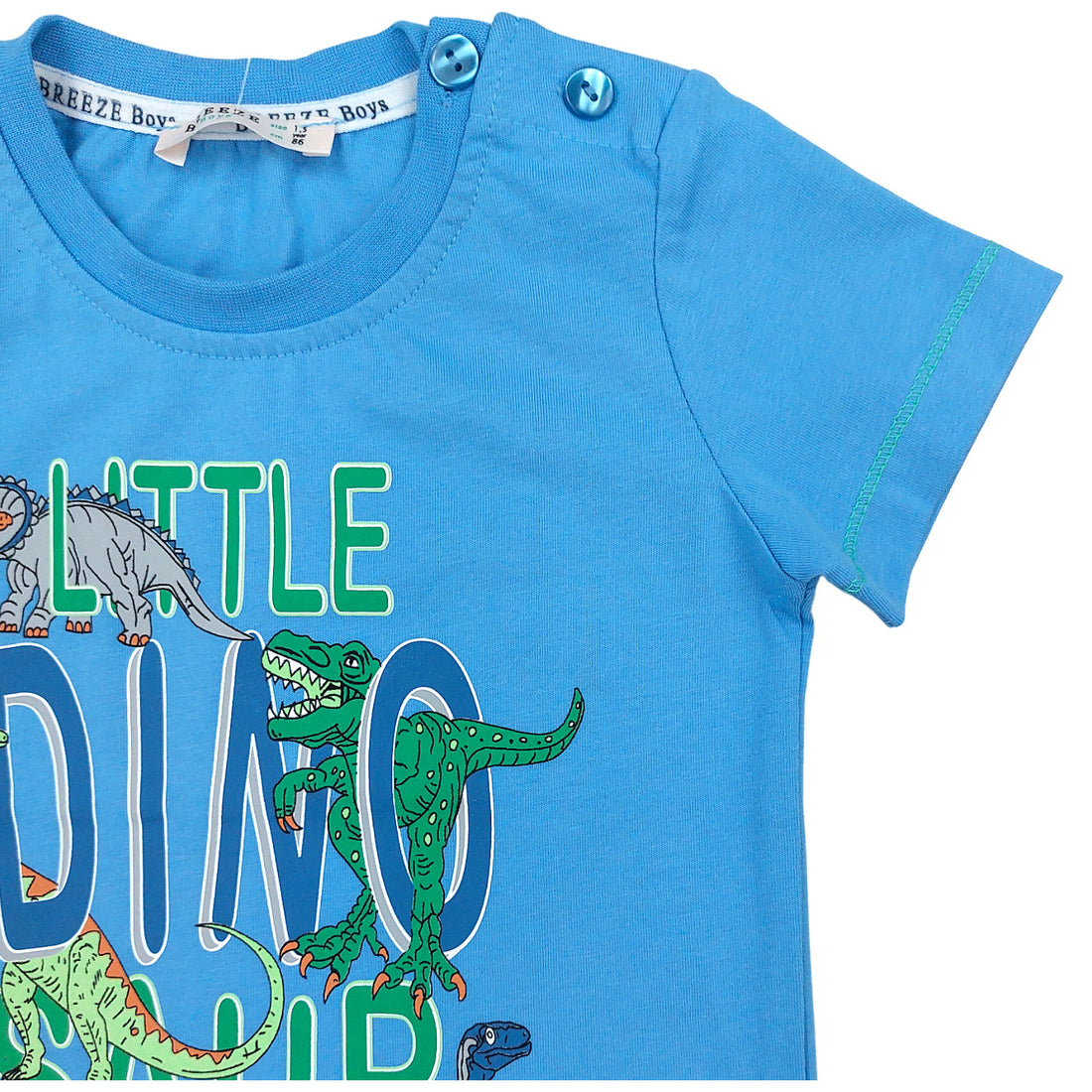 T-Shirt Dinosaur boy blue 18615-26424 GKMOC