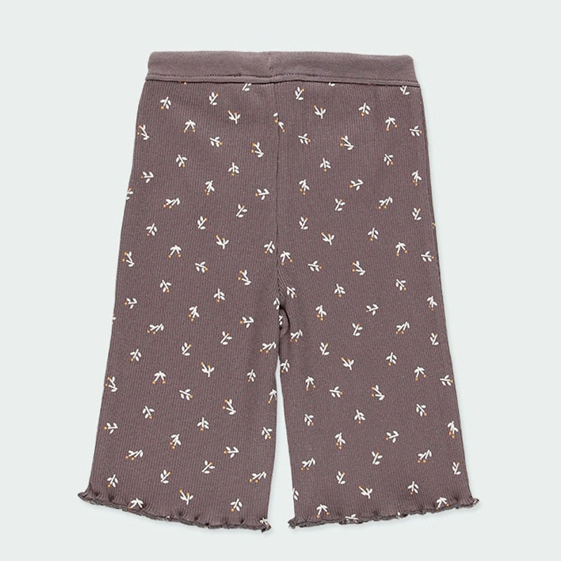 Girls' trousers Boboli 214096-9824 color brown