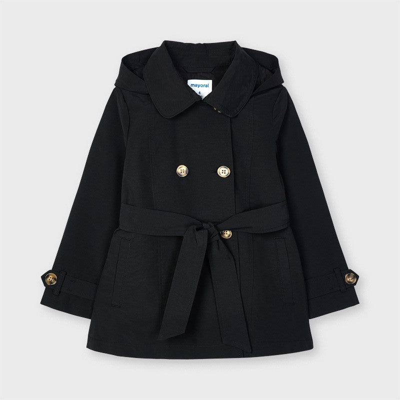 Mayoral 3487-62 Black Girls Coat