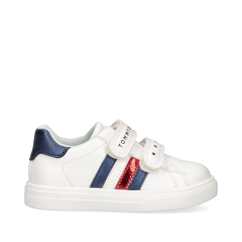 Sneakersy dziewczęce TOMMY HILFIGER T1A4-31147-0621X336 kolor biały/niebieski