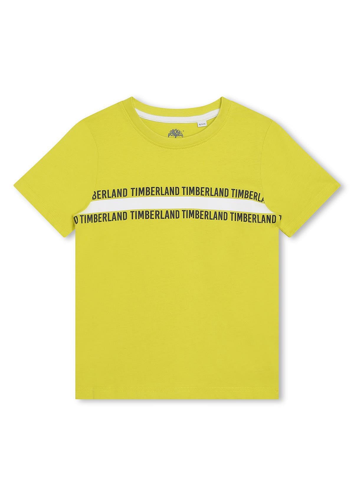 TIMBERLAND T25T81-612 T-shirt chłopiec kolor limonka