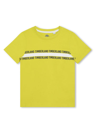 TIMBERLAND T25T81-612 T-shirt chłopiec kolor limonka