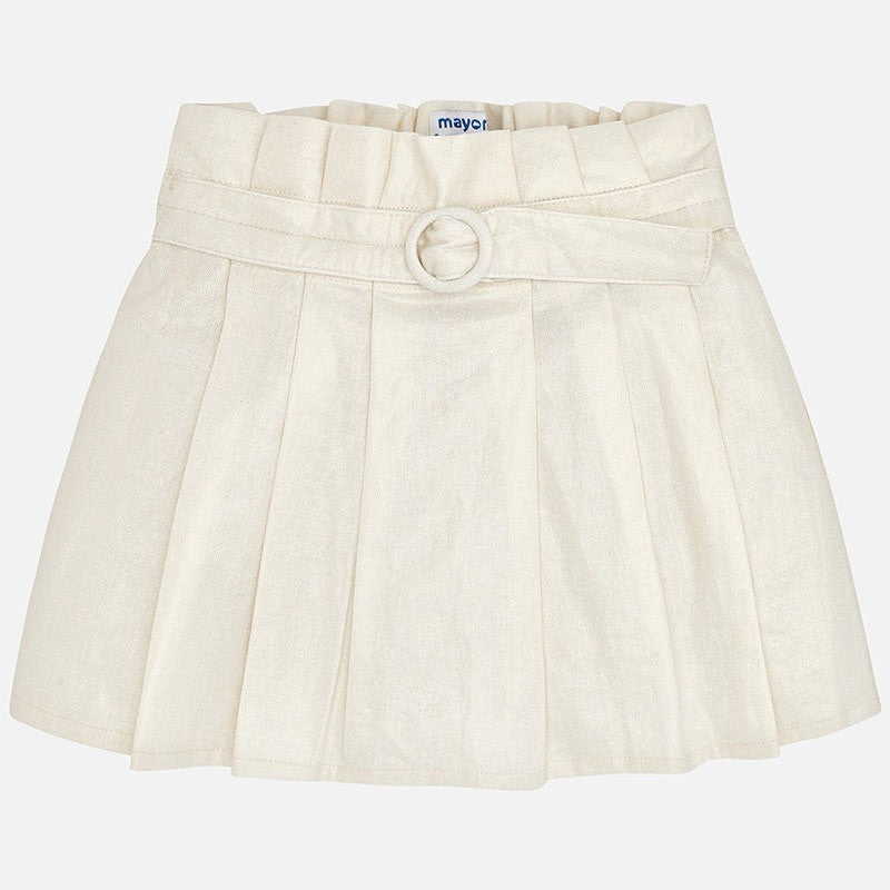 Linen skirt for girls Mayoral 3902-2 Beige