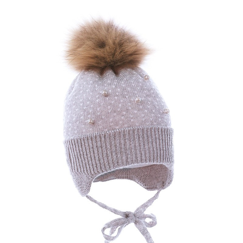 Pupill girl's hat ELIN color ash