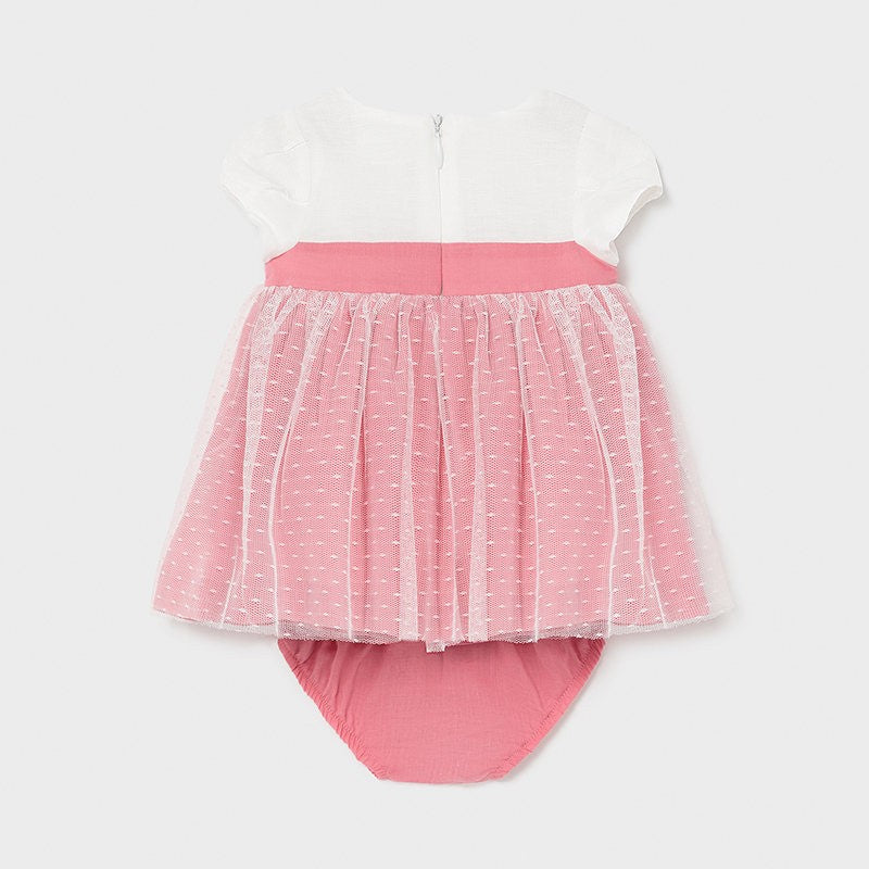 Elegant girl's dress Mayoral 1823-63 pink