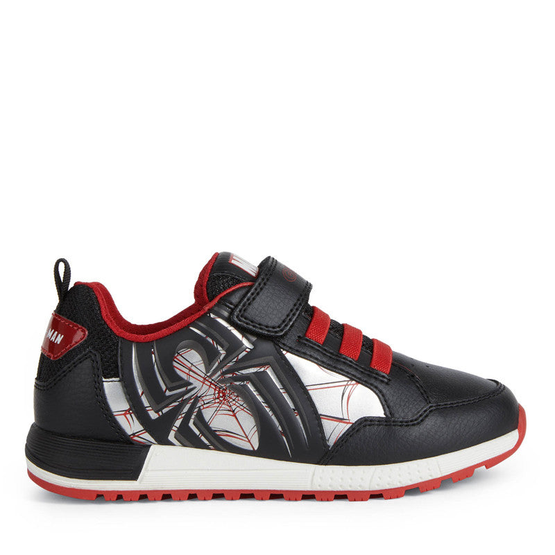 Sneakersy chłopięce Spider-Men Geox J269ED-05411-C0048 kolor BLACK/RED