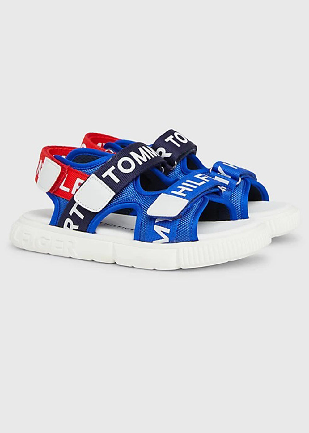 TOMMY HILFIGER T1X2-32899-1590Y255 Sandały chłopięce kolor granat