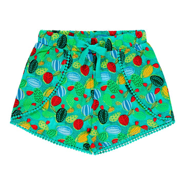 Viscose shorts for girls Boboli 439039-9282 color colorful