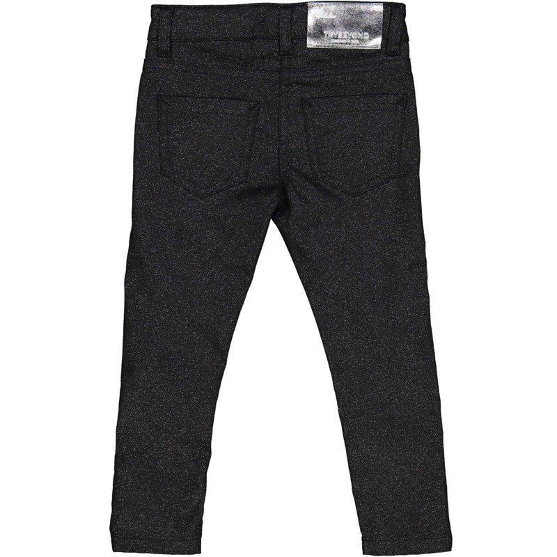 Girls' Glitter Pants Trybeyond 92494-97Z Black