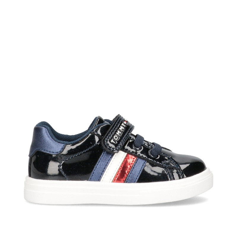 Sneakersy dziewczęce TOMMY HILFIGER T1A4-31149-1238800 kolor granatowy