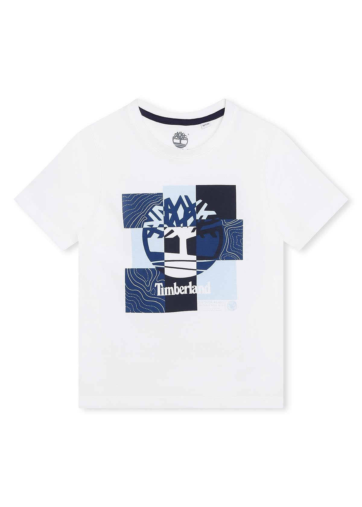 TIMBERLAND T25T80-10P T-shirt chłopiec kolor biały